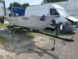 Salvage boats for sale at Bowmanville, ON auction: 2018 Tracker Boat