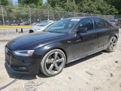 Salvage cars for sale at Waldorf, MD auction: 2014 Audi S4 Premium Plus