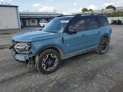 Salvage cars for sale at Tulsa, OK auction: 2021 Ford Bronco Sport Outer Banks