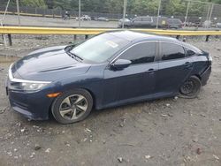 Salvage cars for sale at Waldorf, MD auction: 2018 Honda Civic LX