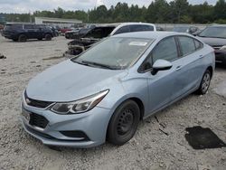 Salvage cars for sale at Memphis, TN auction: 2017 Chevrolet Cruze LS