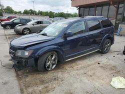 Salvage cars for sale at Fort Wayne, IN auction: 2017 Dodge Journey Crossroad