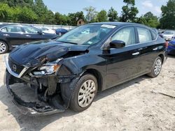 Salvage cars for sale at Hampton, VA auction: 2017 Nissan Sentra S