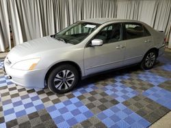 Honda salvage cars for sale: 2005 Honda Accord LX