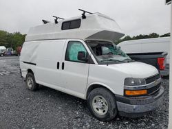 Salvage cars for sale from Copart Grantville, PA: 2017 Chevrolet Express G2500