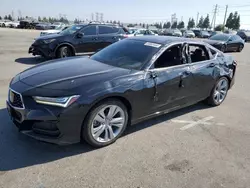 Acura salvage cars for sale: 2021 Acura TLX Technology