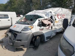 Salvage cars for sale at Greenwell Springs, LA auction: 2017 Dodge RAM Promaster 2500 2500 High