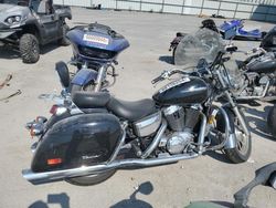 Salvage motorcycles for sale at Kansas City, KS auction: 2000 Honda VT1100 T