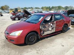 Salvage cars for sale at Louisville, KY auction: 2007 Honda Accord SE