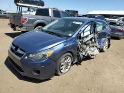 Salvage cars for sale from Copart Brighton, CO: 2013 Subaru Impreza Premium