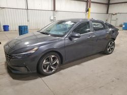 Salvage cars for sale at Pennsburg, PA auction: 2021 Hyundai Elantra Limited