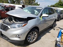 Chevrolet salvage cars for sale: 2018 Chevrolet Equinox LT