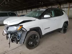 Jeep Compass salvage cars for sale: 2020 Jeep Compass Latitude