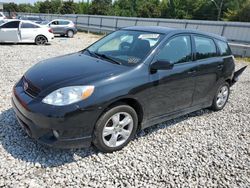 Salvage cars for sale at Memphis, TN auction: 2006 Toyota Corolla Matrix XR