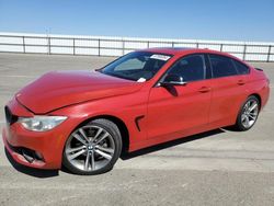 Salvage cars for sale at Fresno, CA auction: 2015 BMW 428 I Gran Coupe