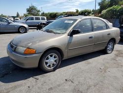 Mazda Protege salvage cars for sale: 1998 Mazda Protege DX