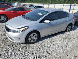 Salvage cars for sale at Ellenwood, GA auction: 2017 KIA Forte LX