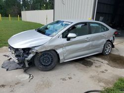 Toyota Corolla le Vehiculos salvage en venta: 2020 Toyota Corolla LE