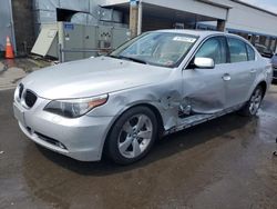 Salvage cars for sale at New Britain, CT auction: 2007 BMW 530 XI