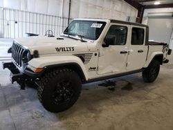 Jeep salvage cars for sale: 2022 Jeep Gladiator Sport