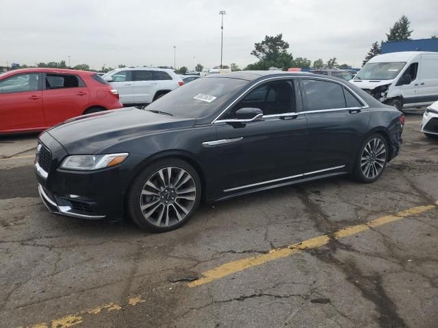 2017 Lincoln Continental Reserve