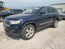 Salvage cars for sale at Kansas City, KS auction: 2012 Jeep Grand Cherokee Laredo