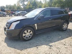 Salvage cars for sale at Waldorf, MD auction: 2011 Cadillac SRX Luxury Collection