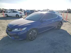 Salvage cars for sale at Antelope, CA auction: 2017 Honda Accord EX