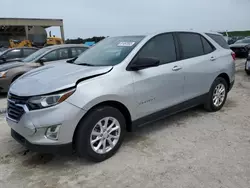 Salvage cars for sale at West Palm Beach, FL auction: 2019 Chevrolet Equinox LS