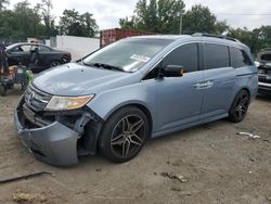 Honda Vehiculos salvage en venta: 2012 Honda Odyssey Touring