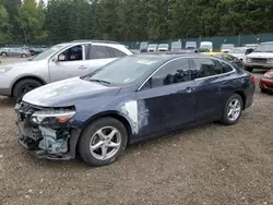 2018 Chevrolet Malibu LS en venta en Graham, WA