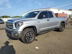 Salvage cars for sale at New Britain, CT auction: 2020 Toyota Tundra Double Cab SR