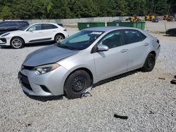 Vehiculos salvage en venta de Copart Gainesville, GA: 2014 Toyota Corolla L