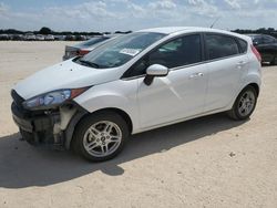 Salvage cars for sale at San Antonio, TX auction: 2019 Ford Fiesta SE