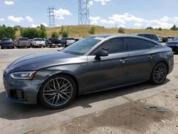 Salvage cars for sale at Littleton, CO auction: 2019 Audi A5 Premium Plus S-Line