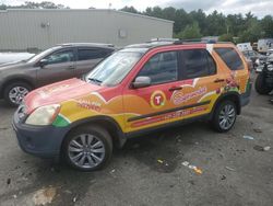 Salvage cars for sale at Exeter, RI auction: 2006 Honda CR-V EX