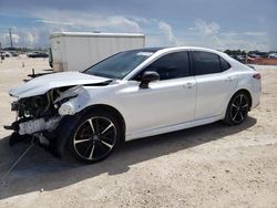 Salvage cars for sale at Arcadia, FL auction: 2019 Toyota Camry XSE