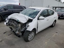 Salvage cars for sale at Sacramento, CA auction: 2018 Nissan Versa S