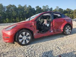 Salvage cars for sale at Ellenwood, GA auction: 2023 Tesla Model Y