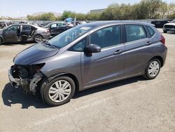 Salvage cars for sale at Las Vegas, NV auction: 2015 Honda FIT LX