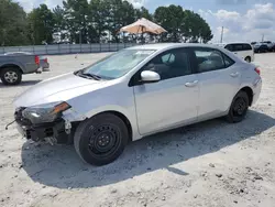 Salvage cars for sale at Loganville, GA auction: 2018 Toyota Corolla L