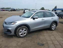 Salvage cars for sale at Woodhaven, MI auction: 2024 Honda HR-V LX