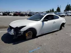 Salvage cars for sale at Rancho Cucamonga, CA auction: 2009 Infiniti G37 Base