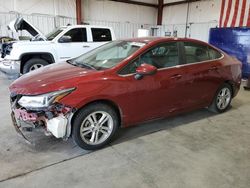 Salvage cars for sale from Copart Billings, MT: 2017 Chevrolet Cruze LT