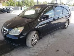 Salvage cars for sale at Cartersville, GA auction: 2006 Honda Odyssey EXL