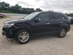 Salvage cars for sale at Dyer, IN auction: 2014 KIA Sorento LX