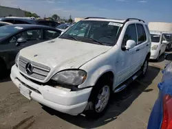 Mercedes-Benz salvage cars for sale: 2000 Mercedes-Benz ML 320