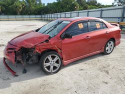 Salvage cars for sale at Fort Pierce, FL auction: 2013 Toyota Corolla Base