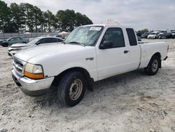 Ford salvage cars for sale: 1999 Ford Ranger Super Cab