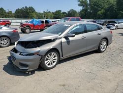 Chevrolet salvage cars for sale: 2017 Chevrolet Malibu LT